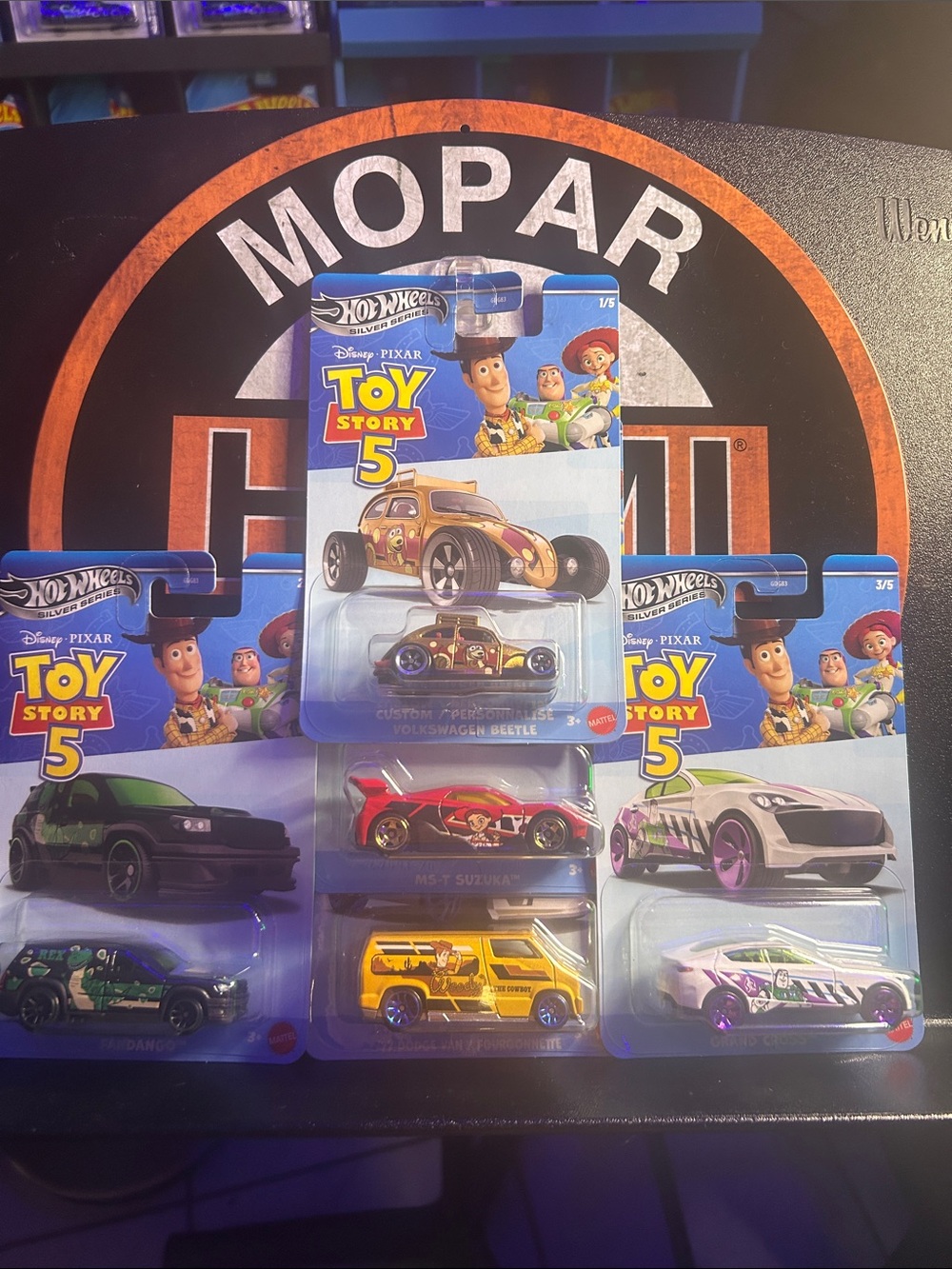 Hot Wheels Toy Story 5 Collectible Die-Cast Cars - Assorted Colors